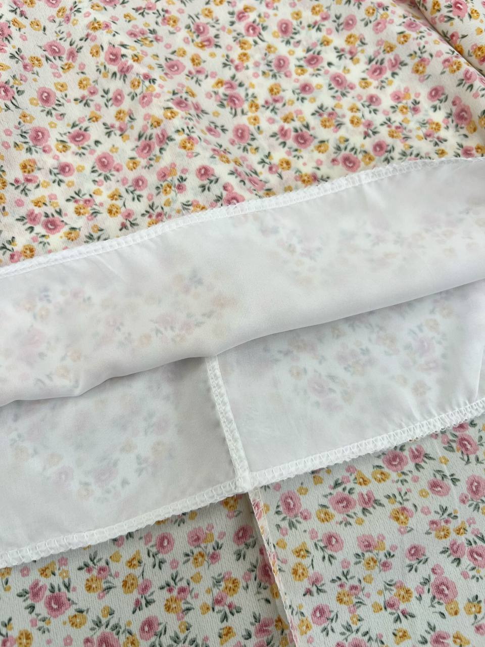 پیراهن کرپ گل ریز کد 4634