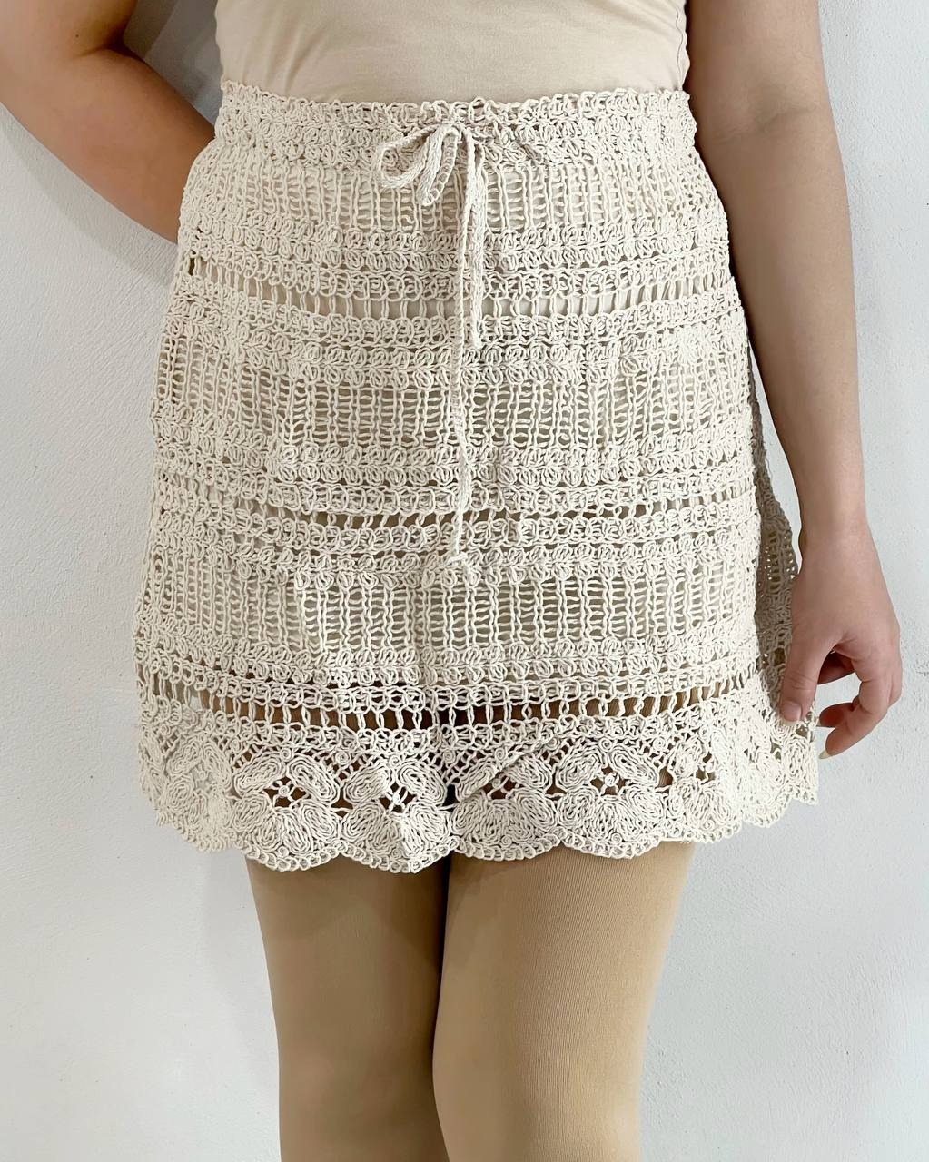 دامن قلاب بافی اوردر کد 4638