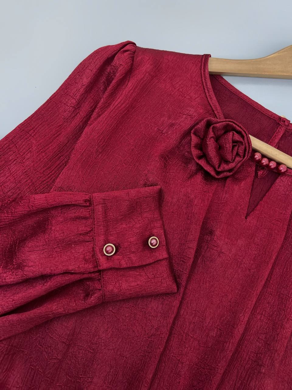 شومیز تک گل کد 4640