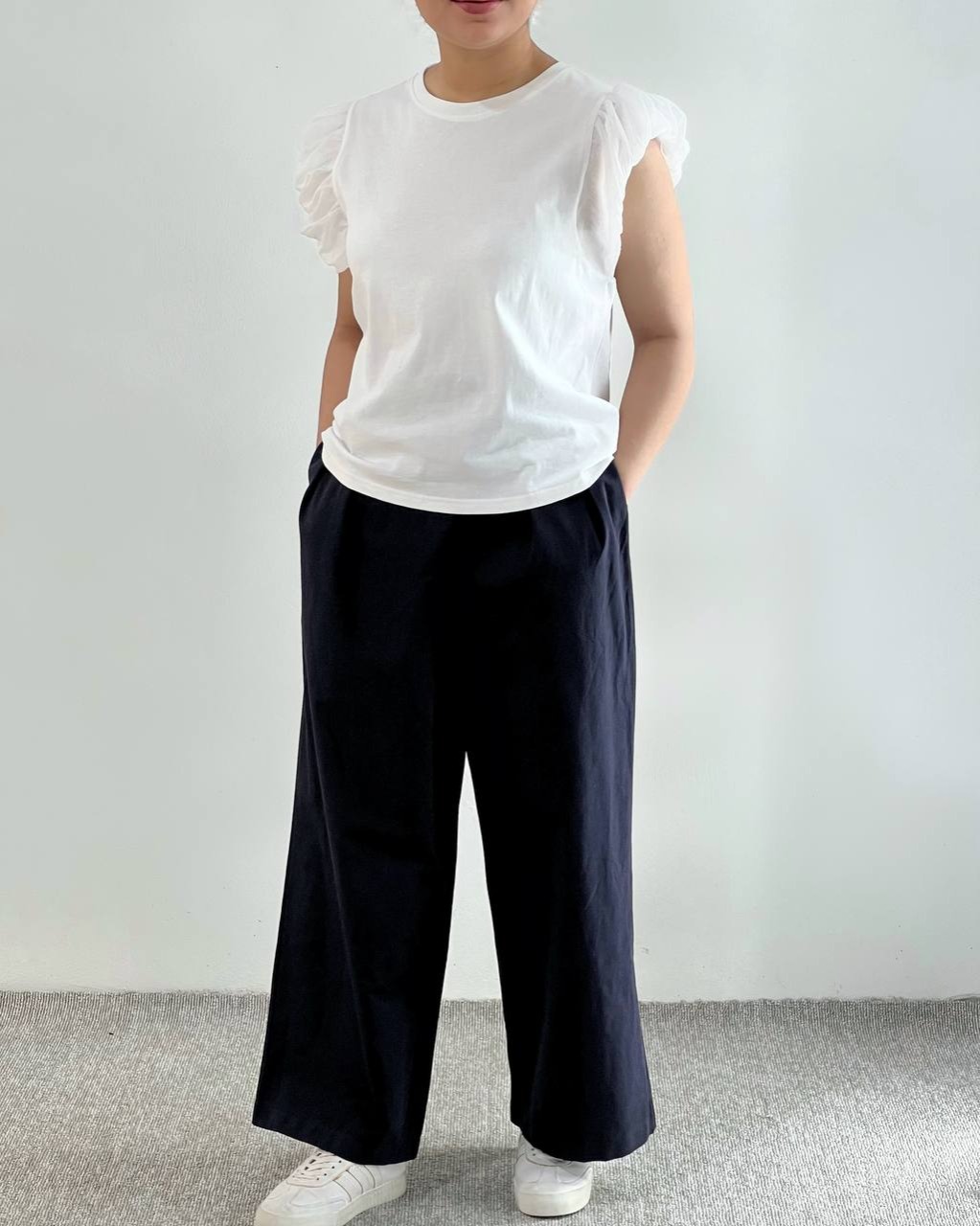 ست تیشرت با شلوار تکرنگ کد 4641