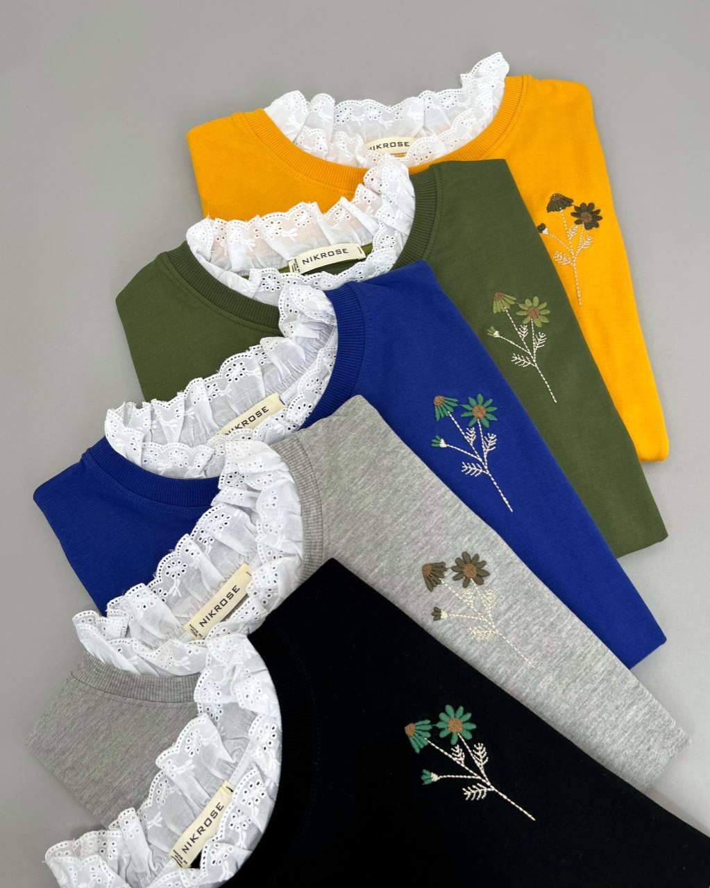 بلوز آستین سه ربع بهار کد 4644