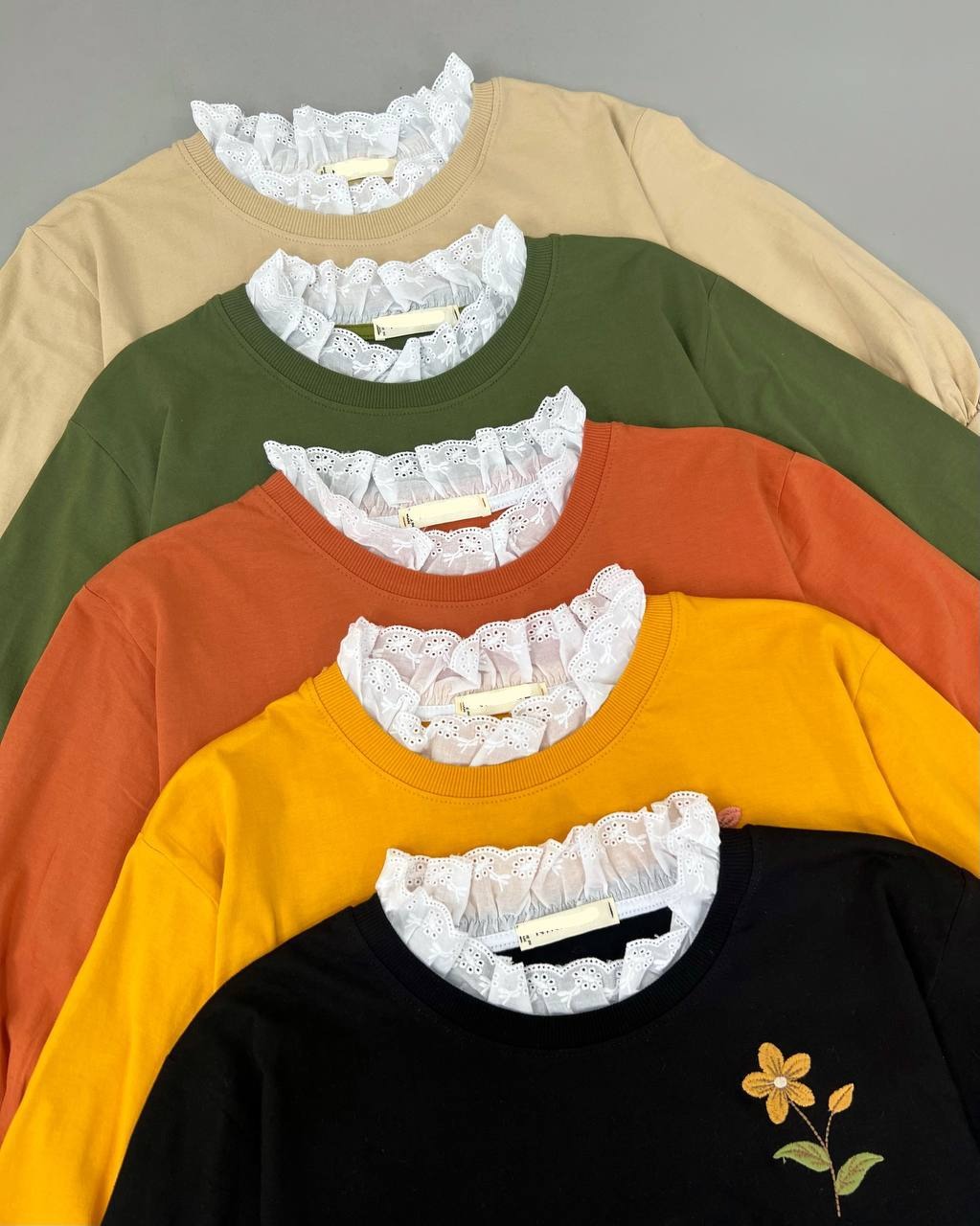 بلوز آستین سه ربع بهار 2 کد 4648