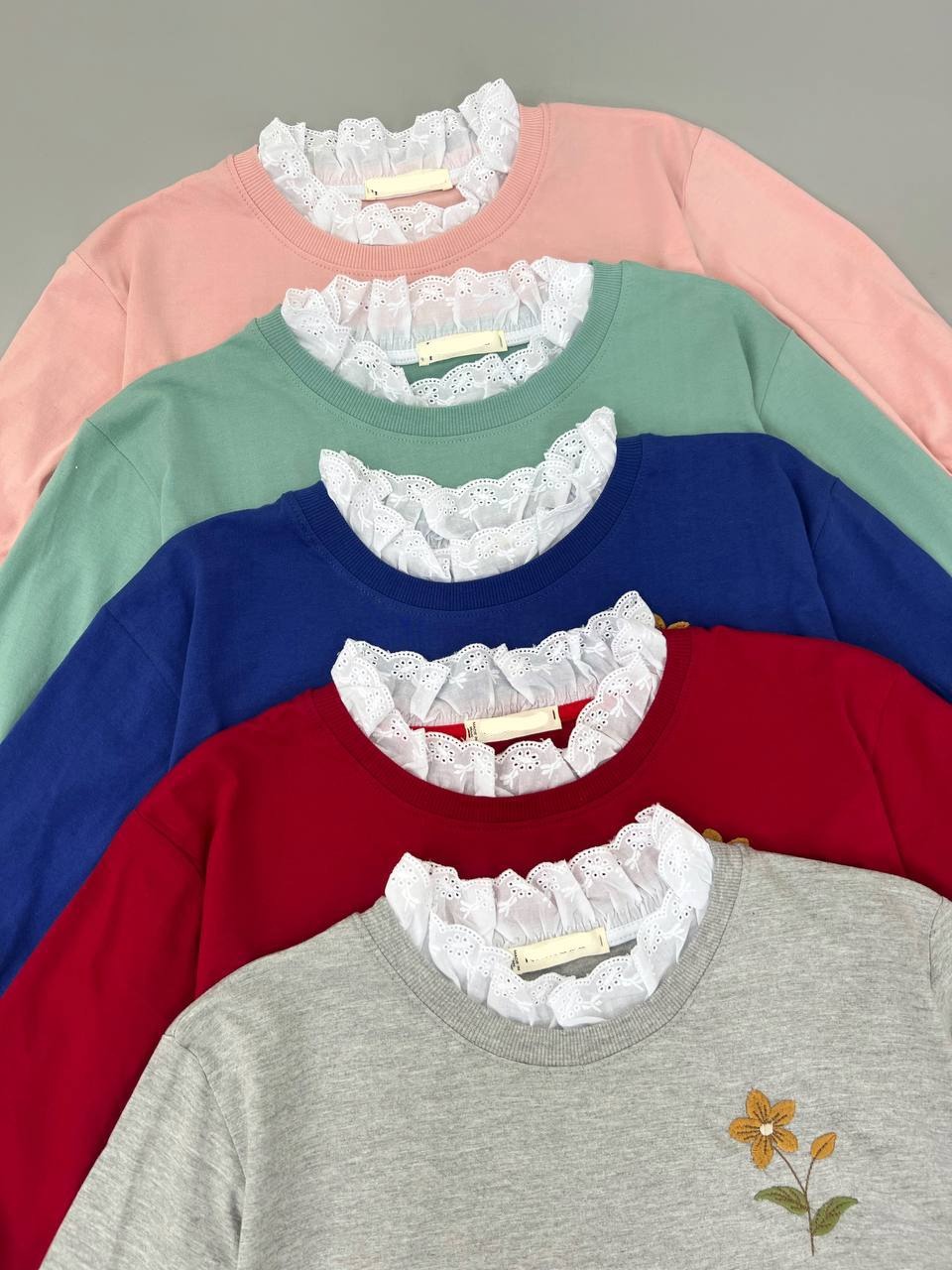 بلوز آستین سه ربع بهار 2 کد 4648