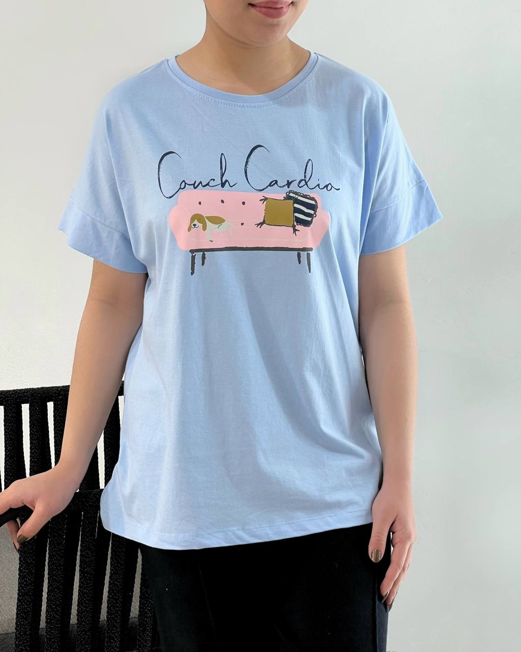 تیشرت آستین کیمونو مینیمال کد 4651