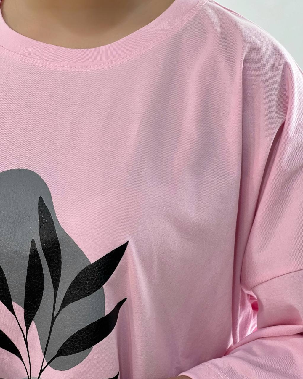 تیشرت آستین کیمونو مینیمال کد 4651