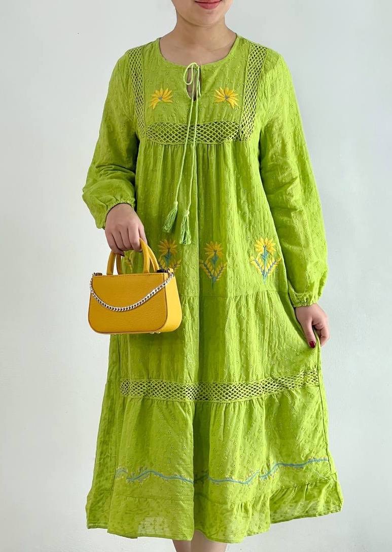 پیراهن تمام خامه دوزی گلدوزی کد 4657