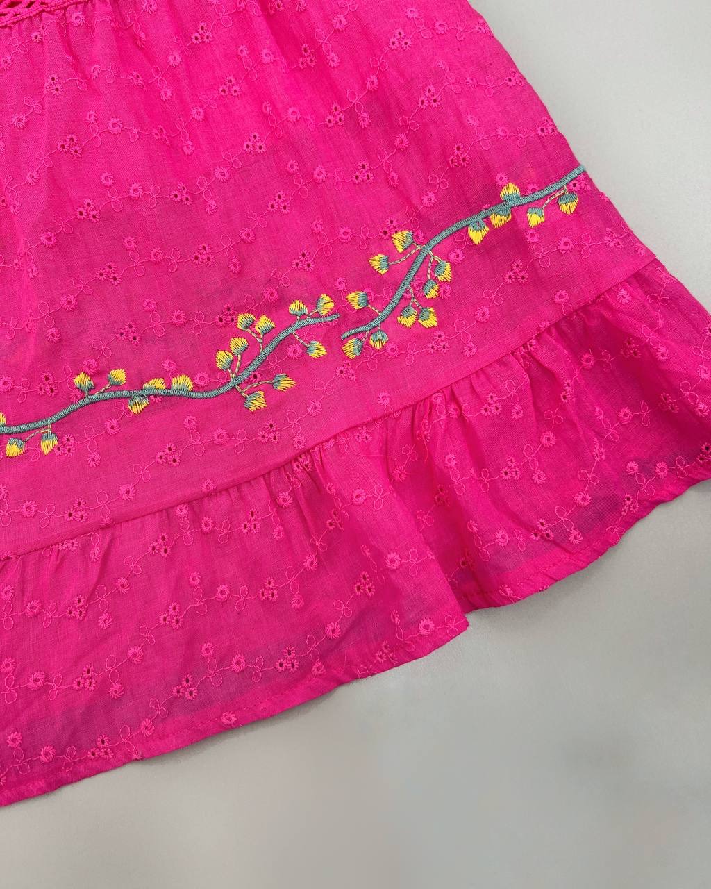 پیراهن تمام خامه دوزی گلدوزی کد 4657