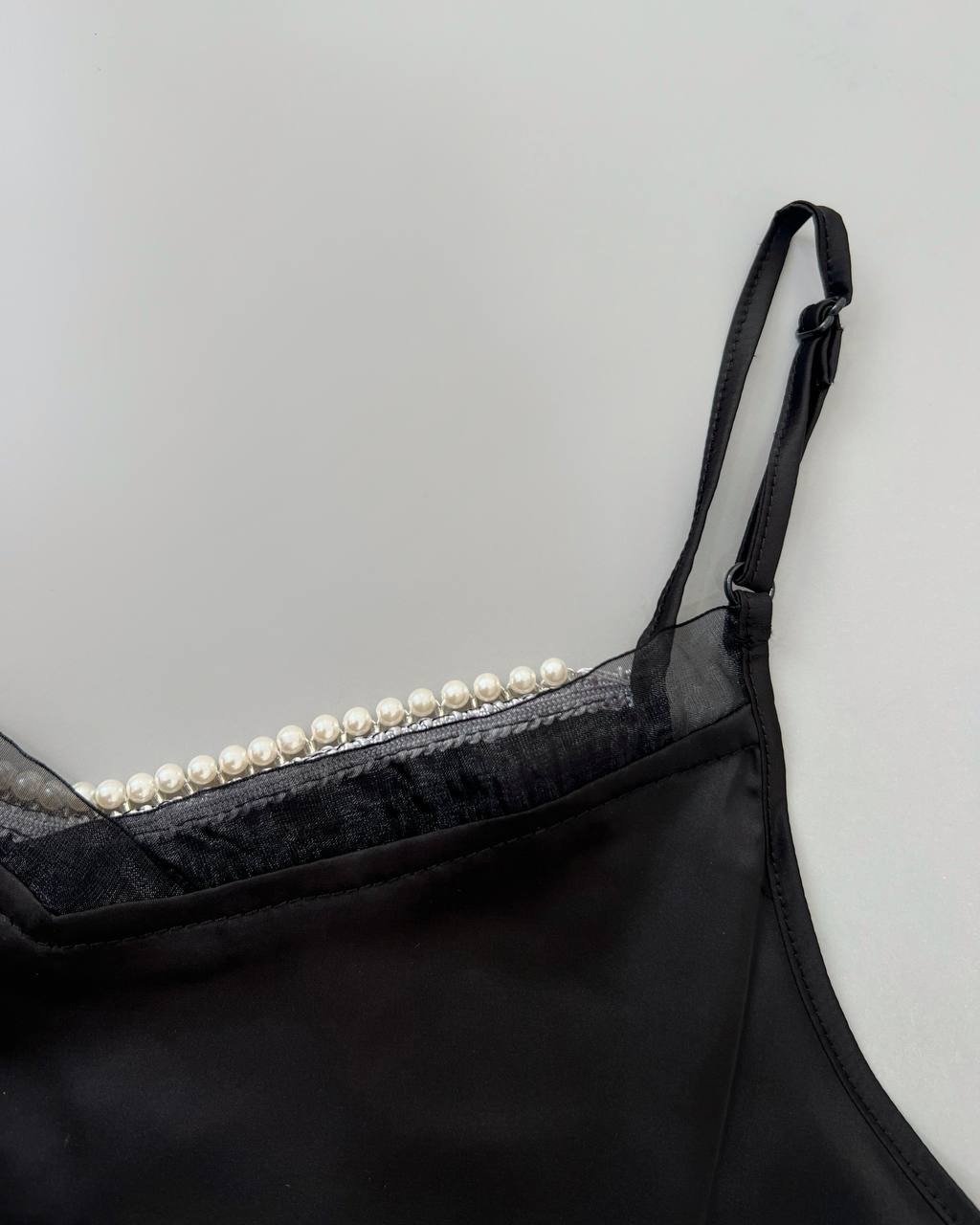 تاپ ساتن تکرنگ کد 4667