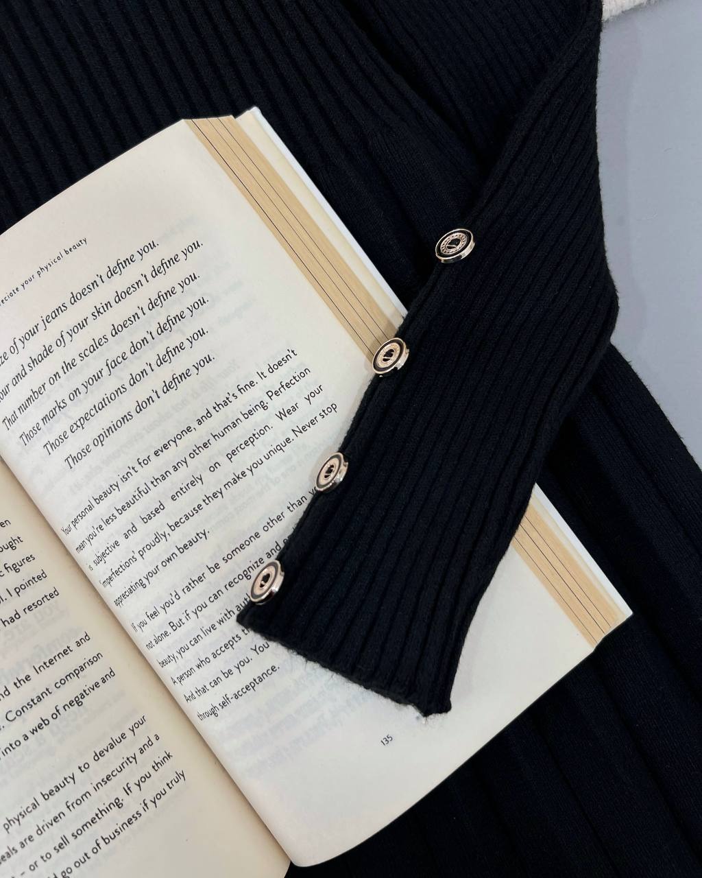 پیراهن بافت آستر مخمل کد 4681