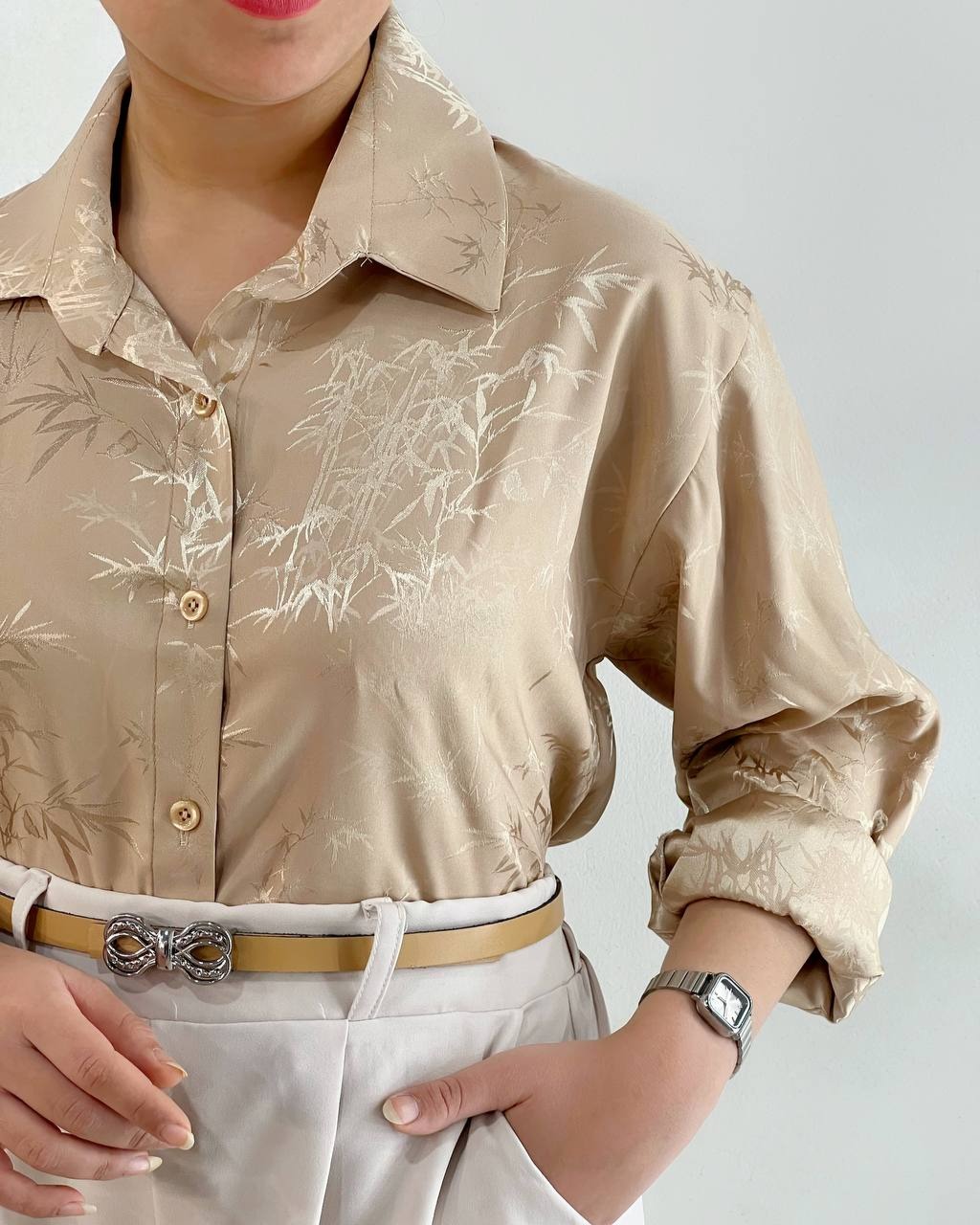 شومیز ساتن کد 4682