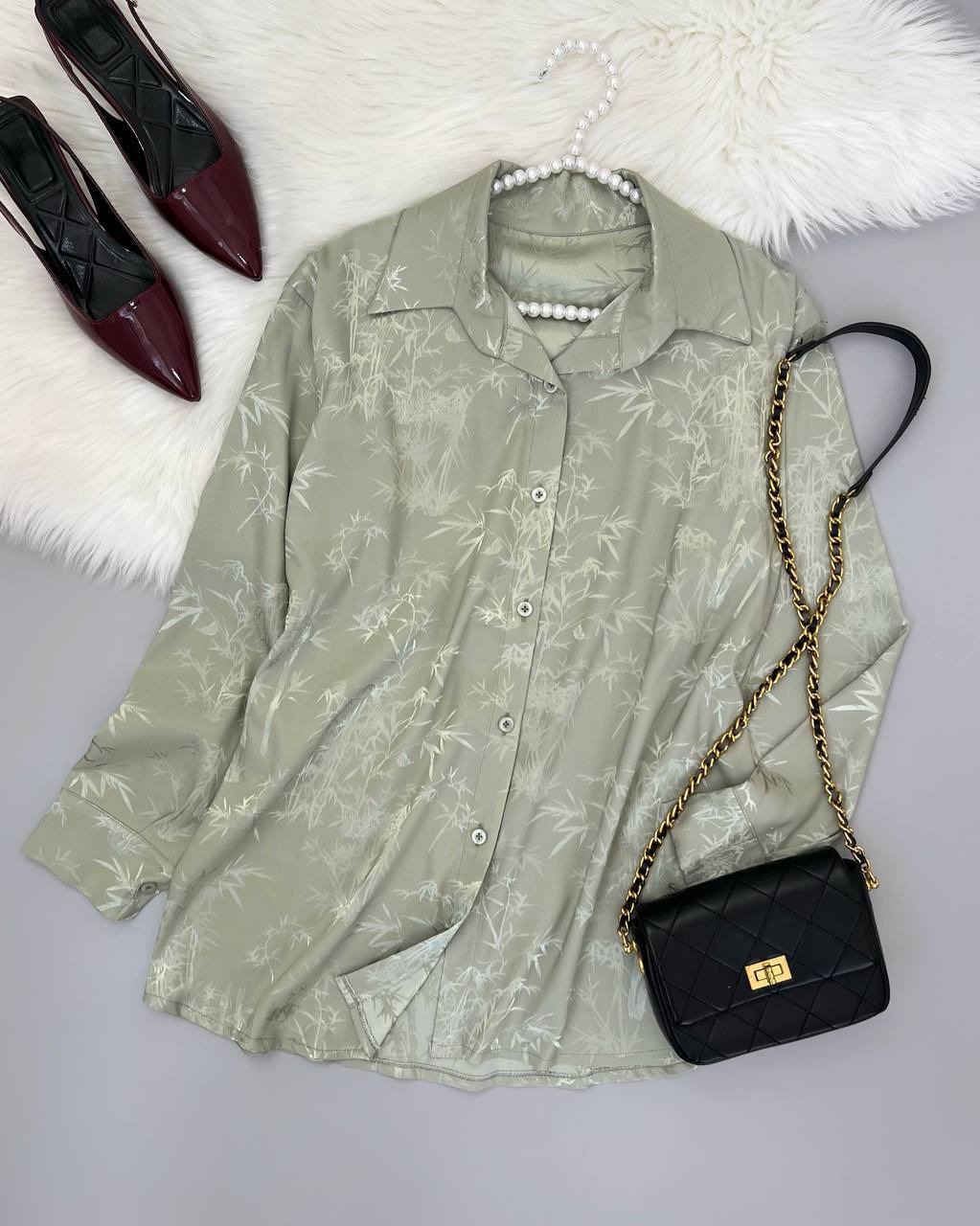 شومیز ساتن کد 4682