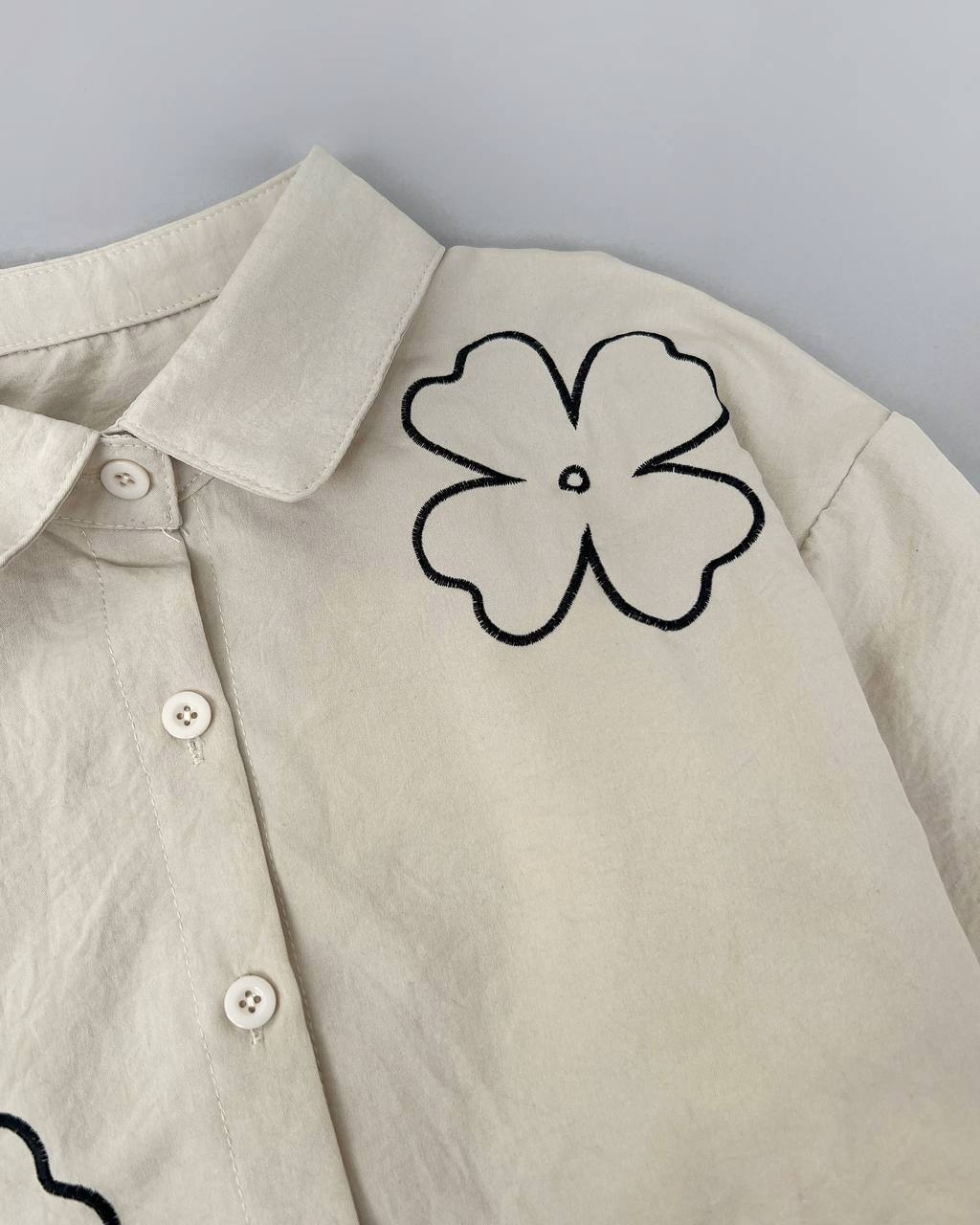 ست تاپ و شومیز جلو دکمه کد 4684