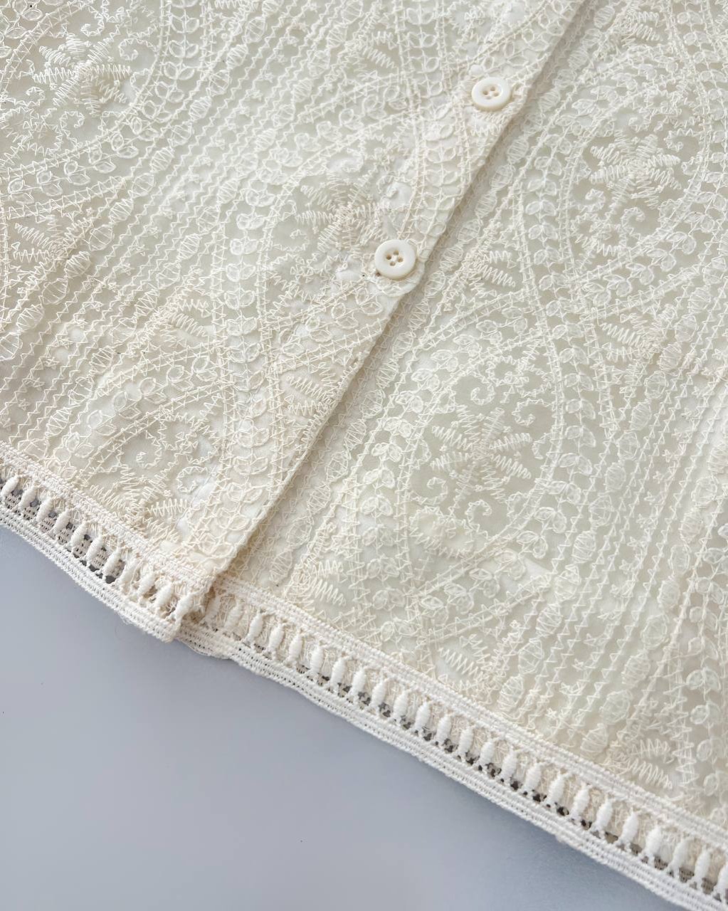 شومیز تمام کار شده کد 4688