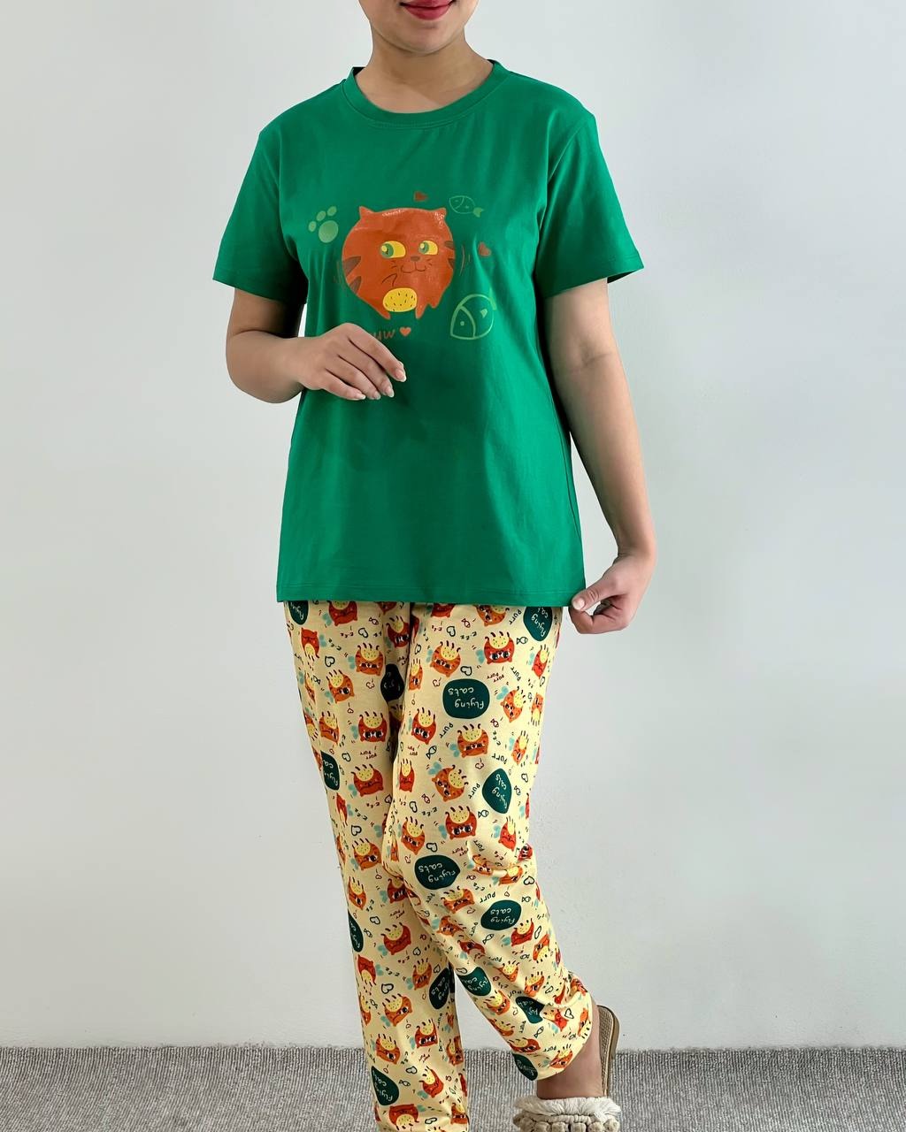 ست تیشرت و شلوار عروسکی 2 کد 4689