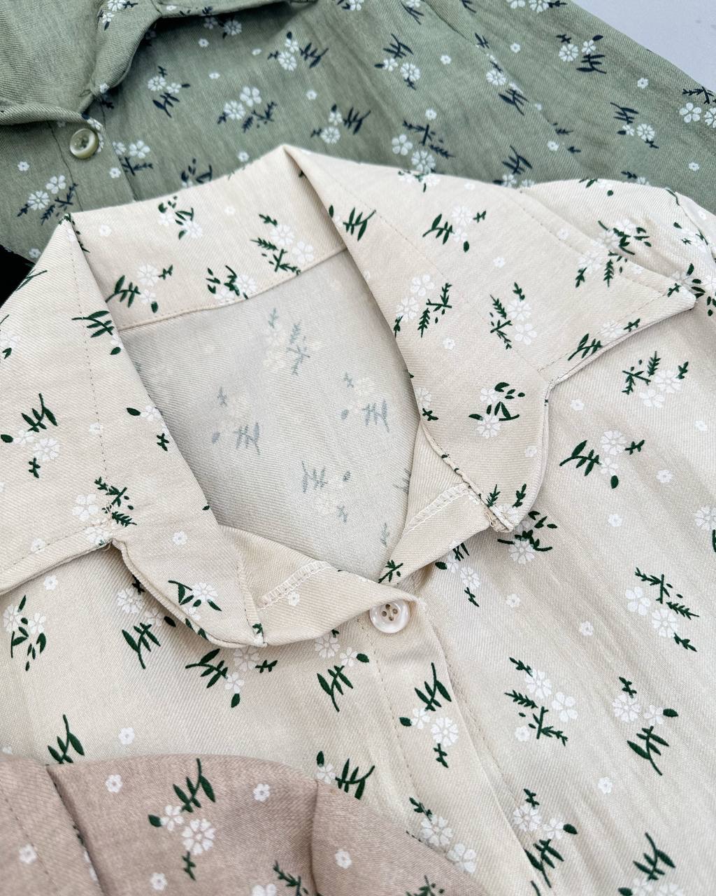 پیراهن کمر چین دکمه خور کد 4692