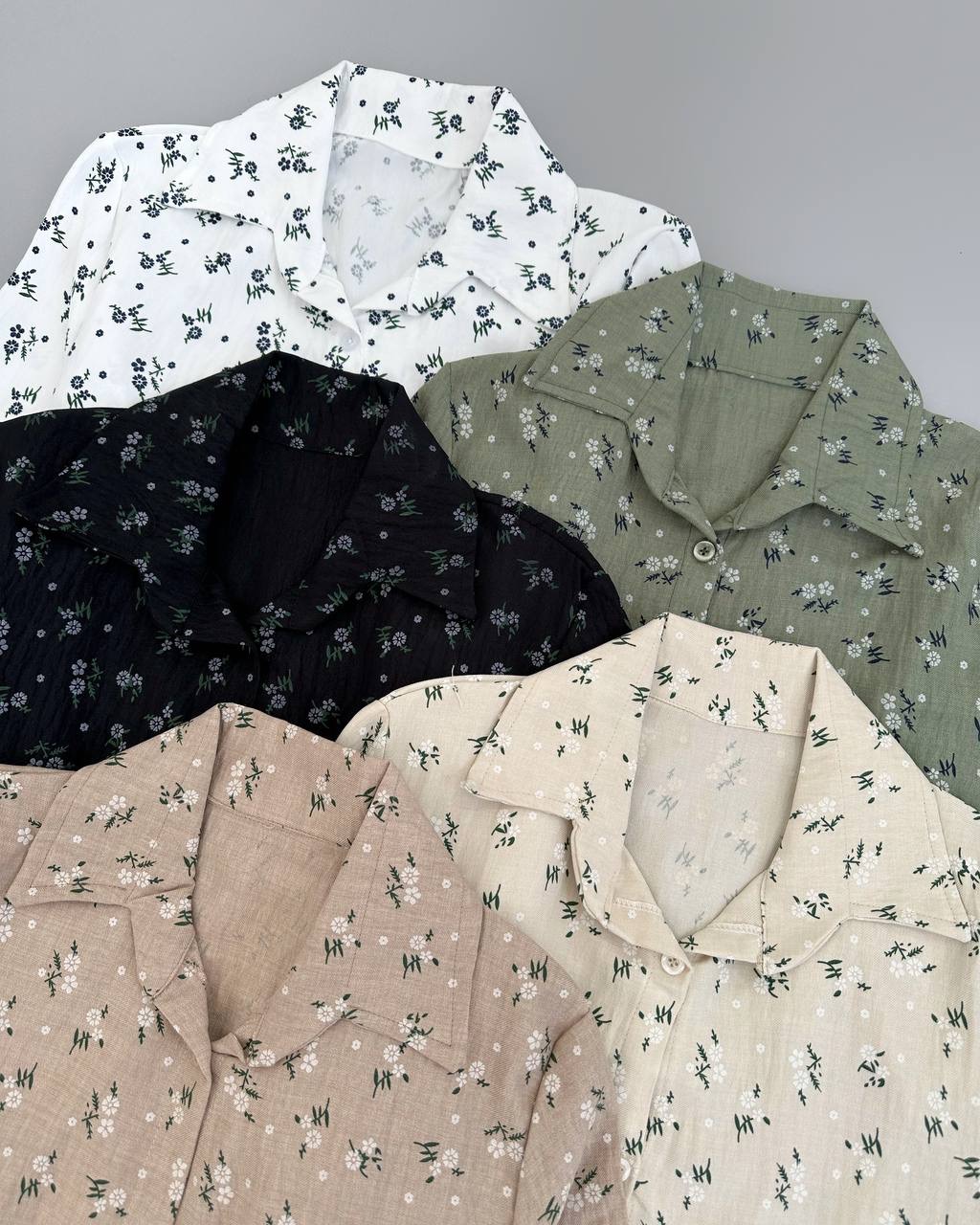 پیراهن کمر چین دکمه خور کد 4692