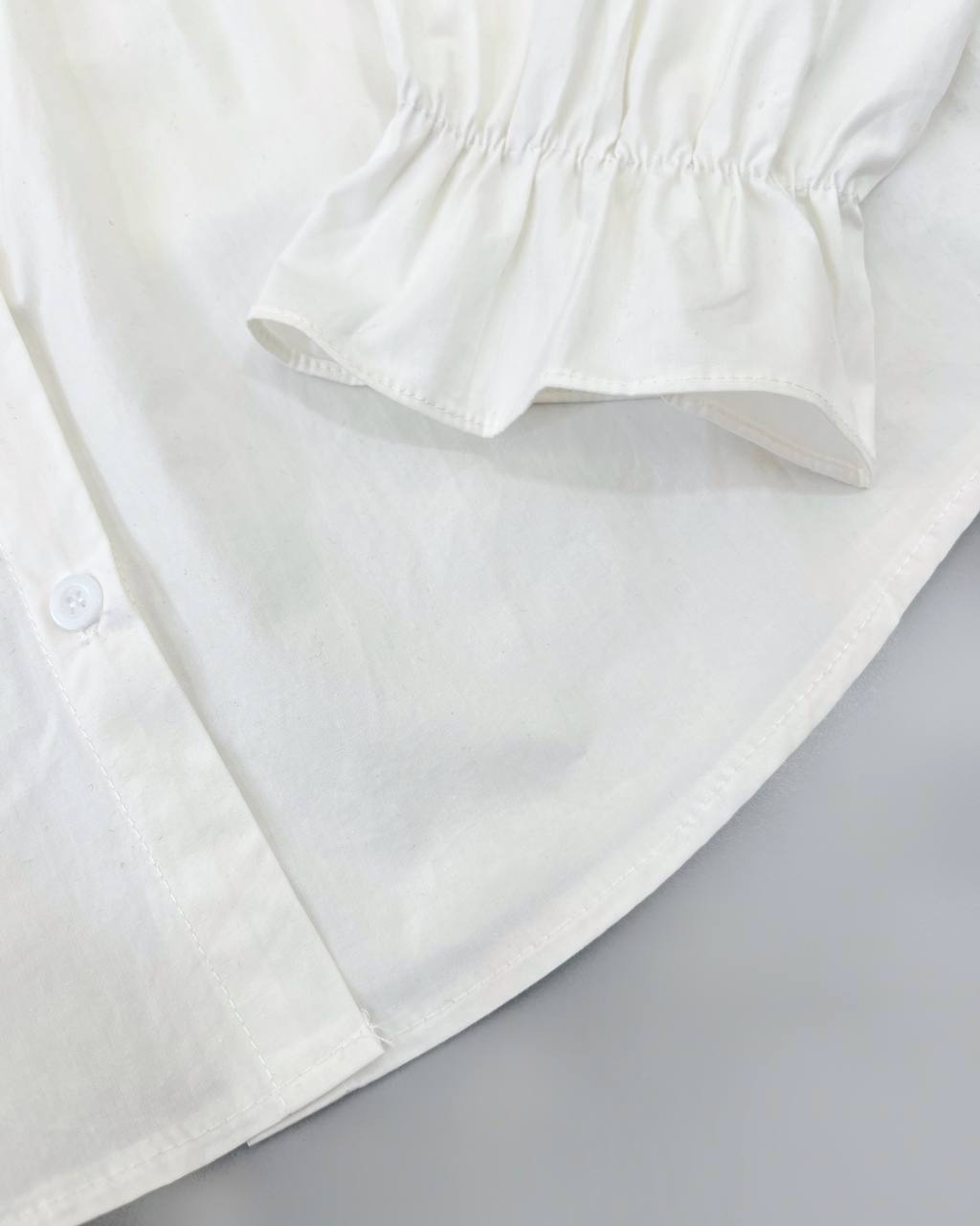 شومیز پوپلین نخ جلو دکمه کد 4694