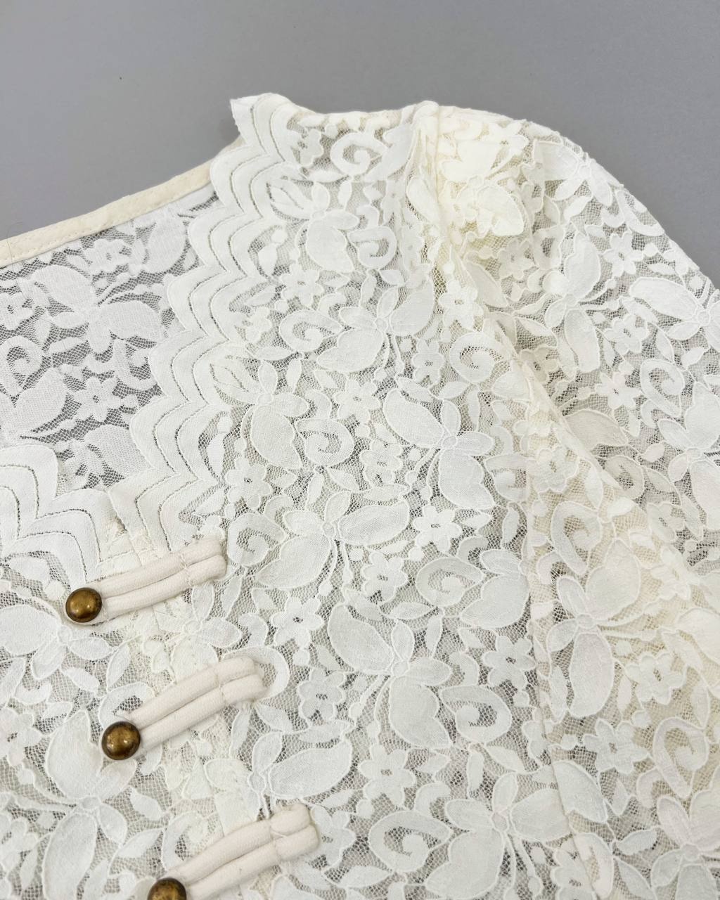 شومیز تمام دانتل تک رنگ کد 4708