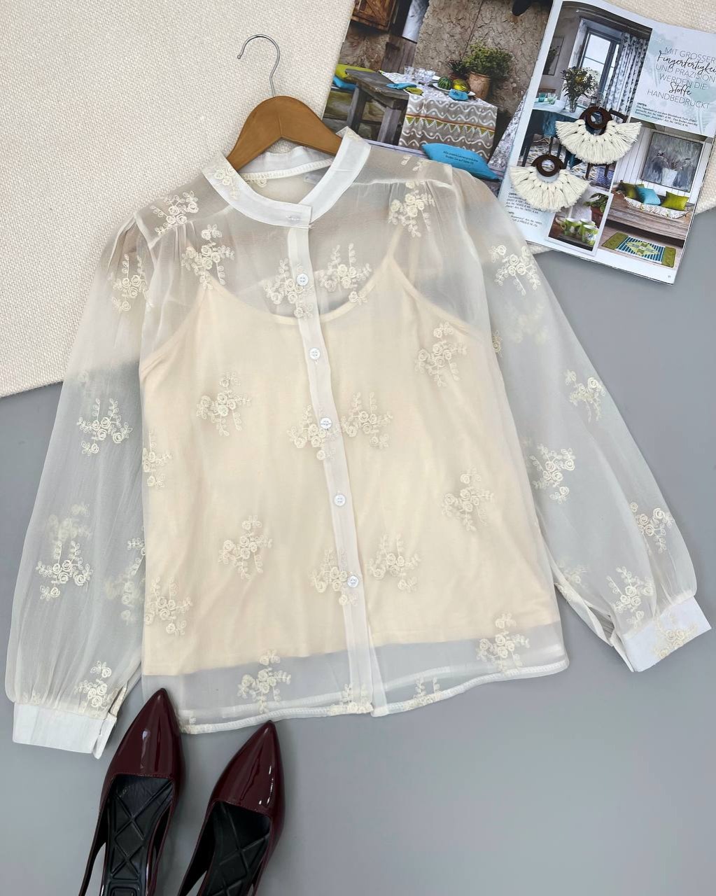 ست تاپ و شومیز کد 4710