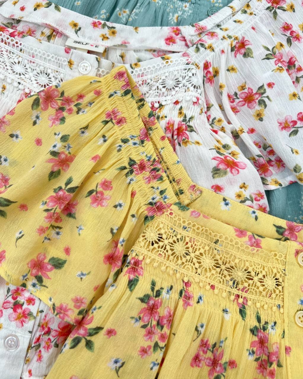 تاپ نخ کریشه گل ریز کد 4711