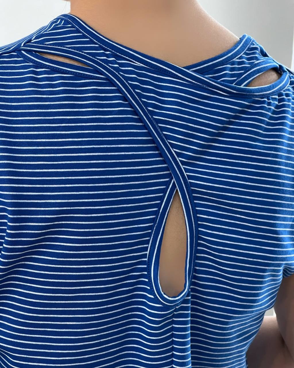 تیشرت پنبه راه راه کد 4712