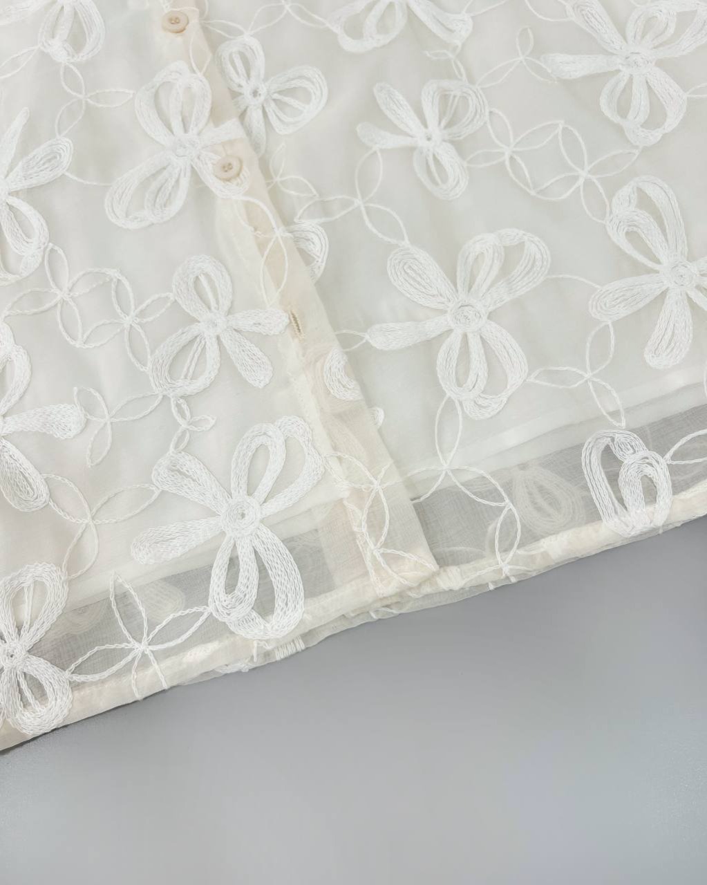 شومیز تمام کار شده 4 رنگ کد 4731