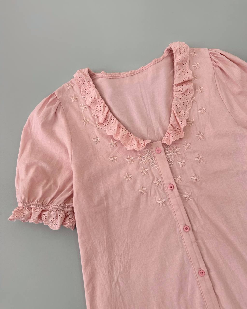 شومیز کنف نخ خامه دوزی کد 4734