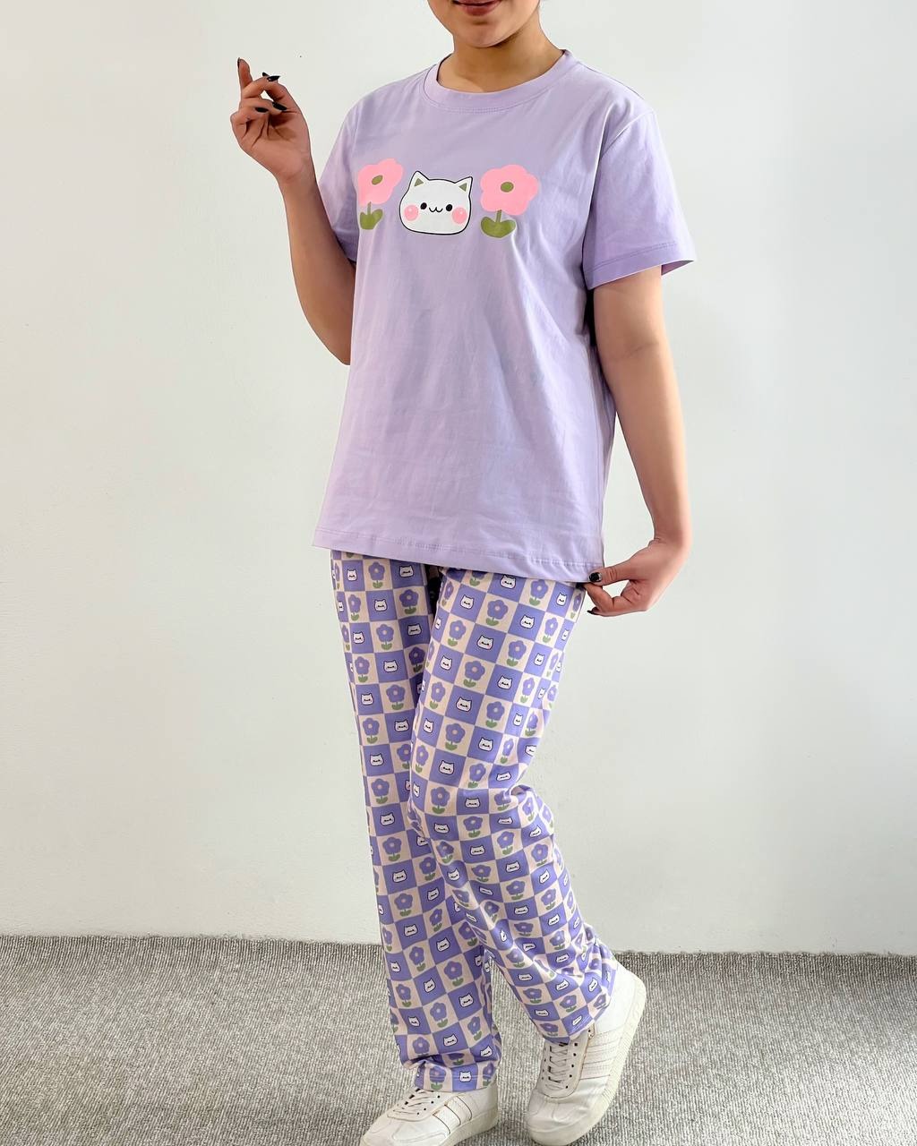 ست تیشرت و شلوار 4 طرح کد 4751