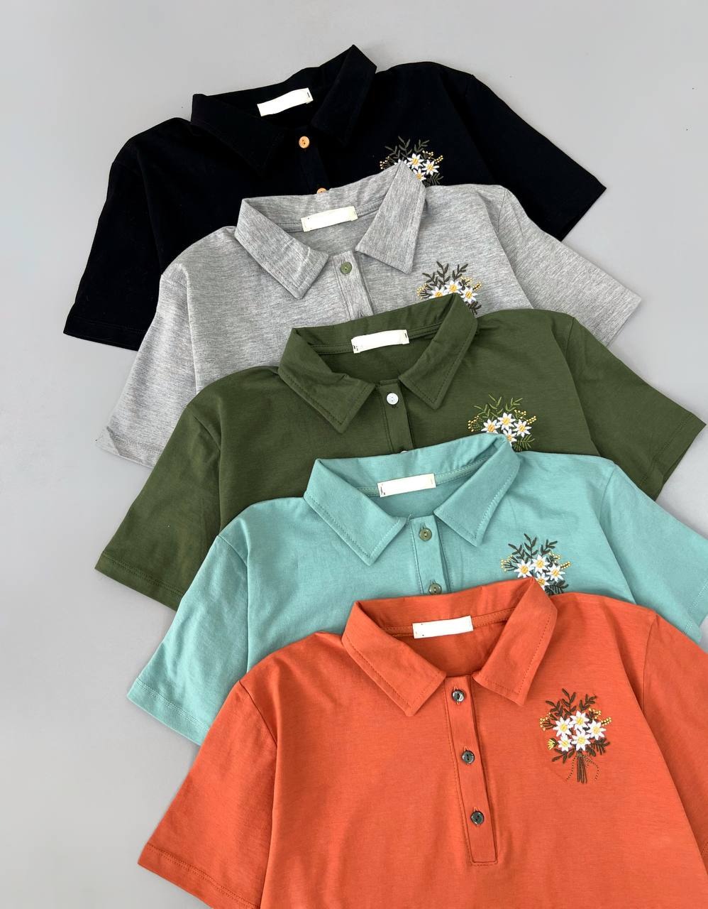 پولو شرت گلدوزی کد 4754