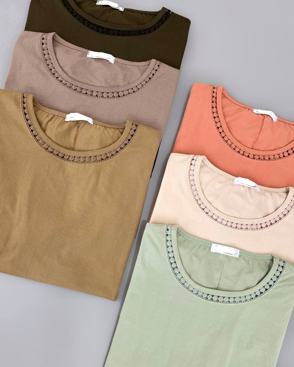 تیشرت لانگ دور عدسی کد 4764