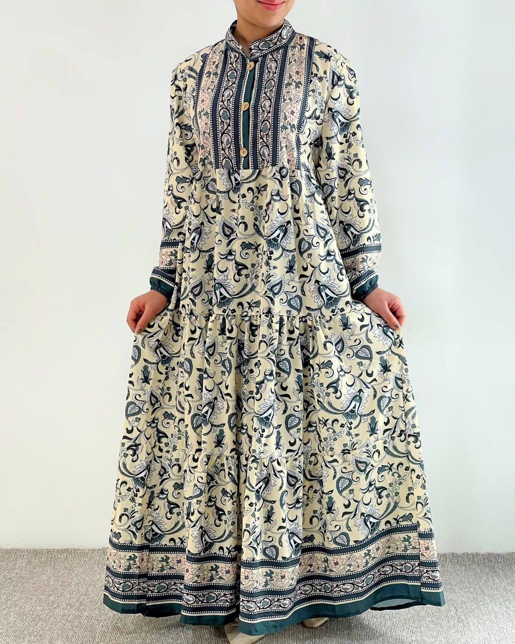 ساحلی تمام کلوش 6 طرح کد 4766