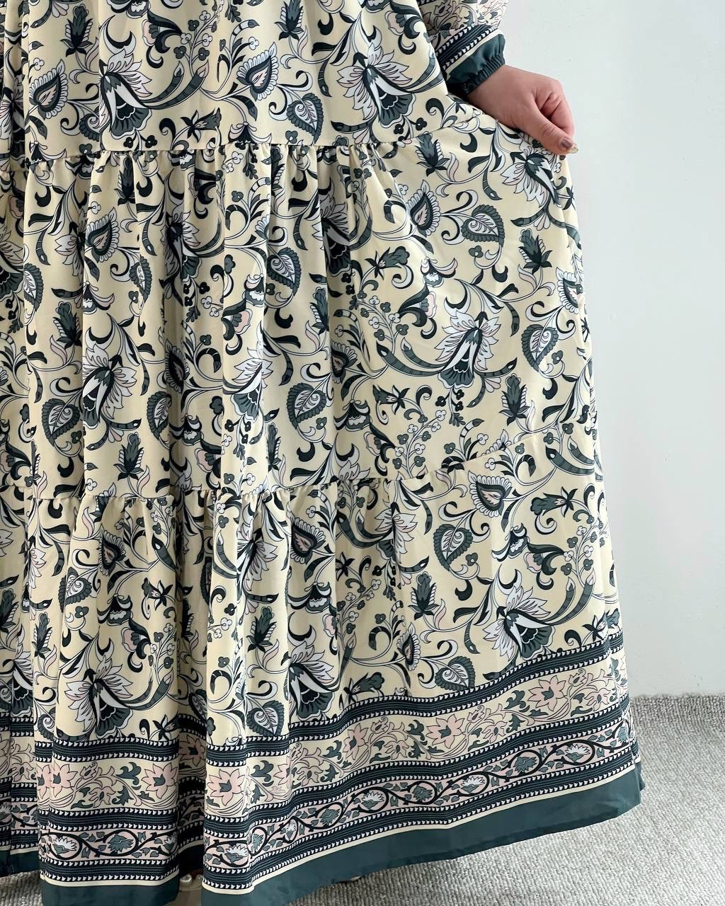 ساحلی تمام کلوش 6 طرح کد 4766