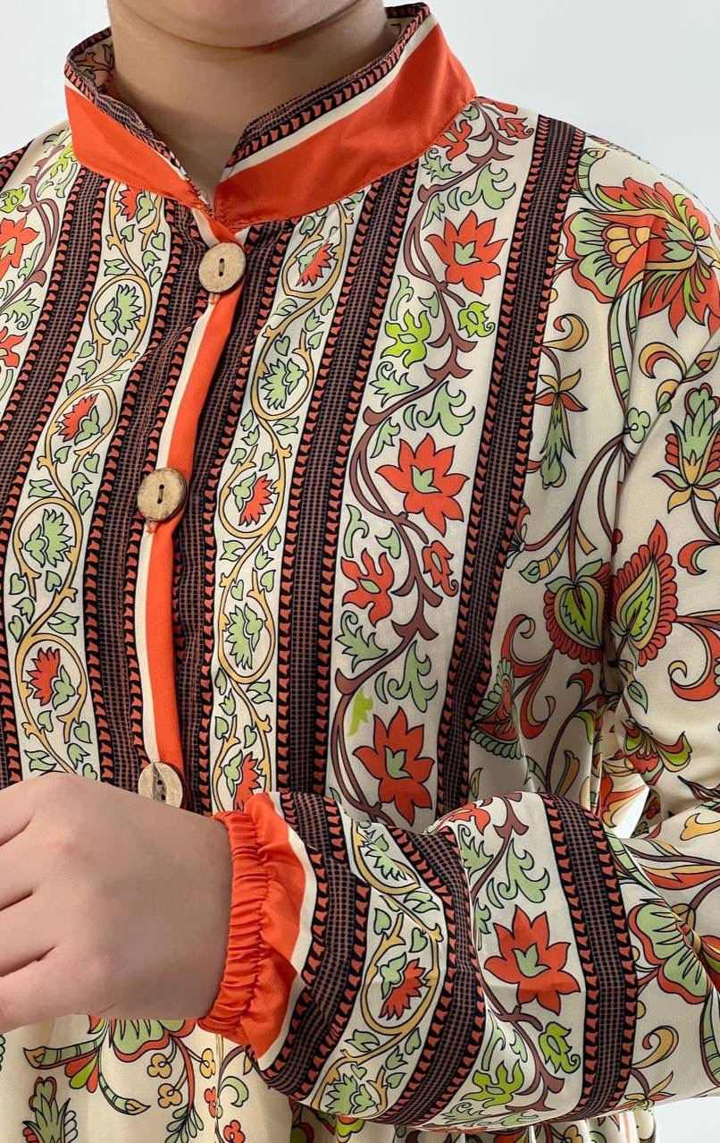 ساحلی تمام کلوش 6 طرح کد 4766