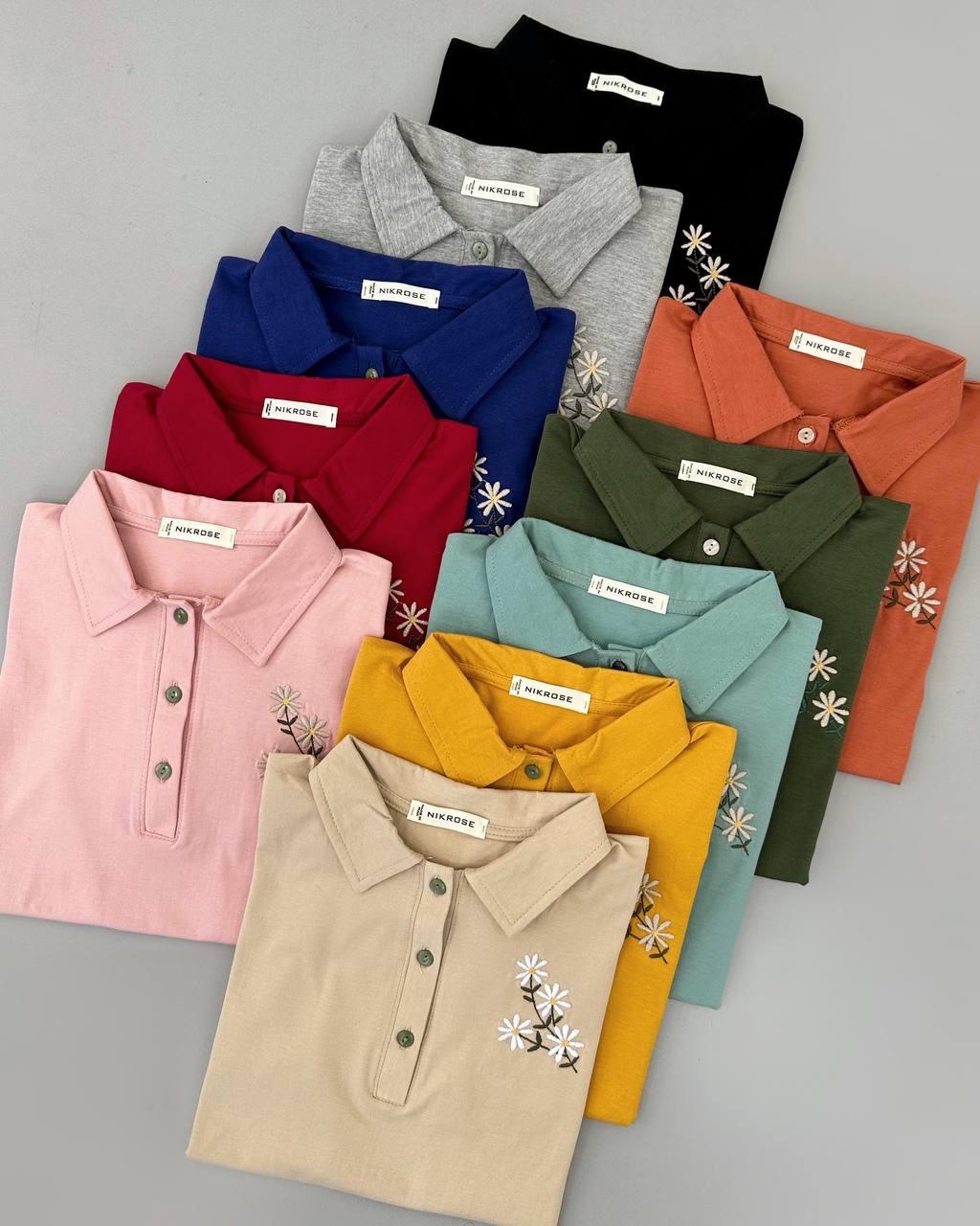 پولوشرت گلدوزی مدل 2 کد 4769