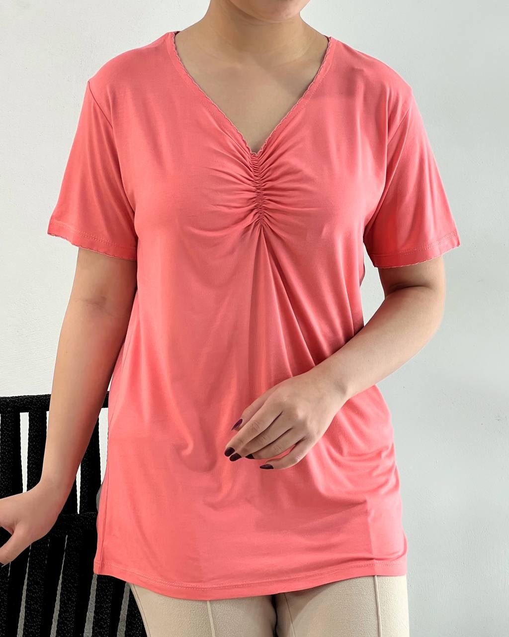 تیشرت نخ مودال کد 4770