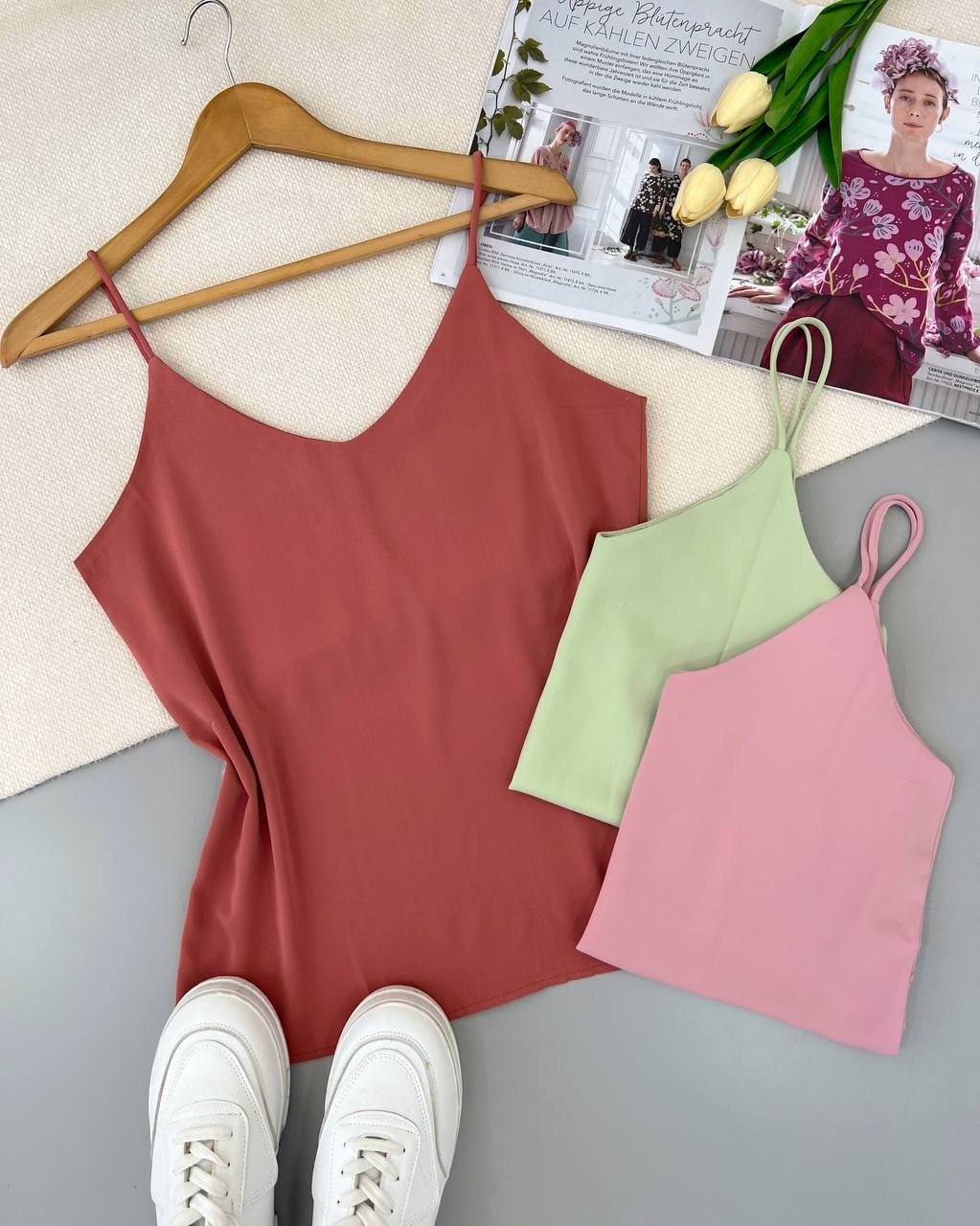 تاپ کرپ رنگی کد 4773