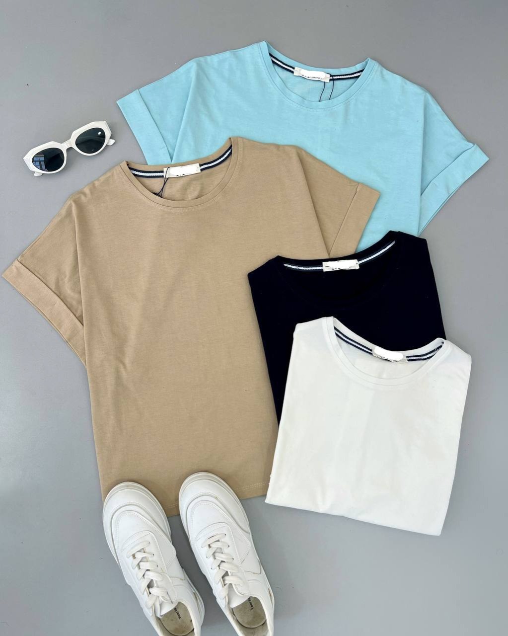 تیشرت آستین کیمونو پنبه کد 4776