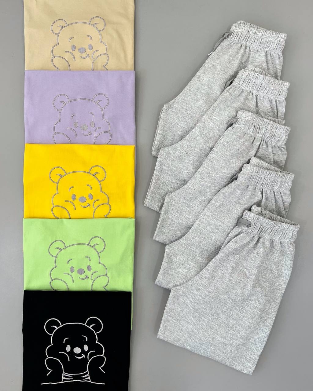 ست تیشرت و شلوار راحتی کد 4700