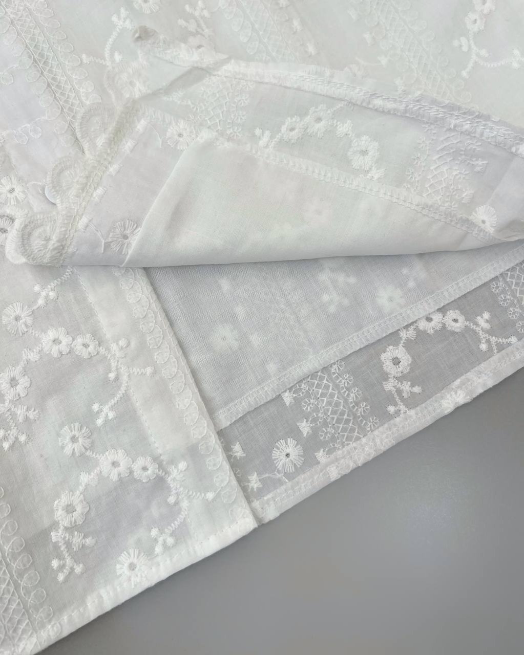 شومیز تمام خامه دوزی آستردار کد 4785