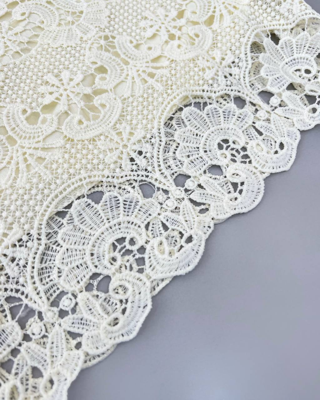 شومیز تمام گیپور آستردار کد 4786