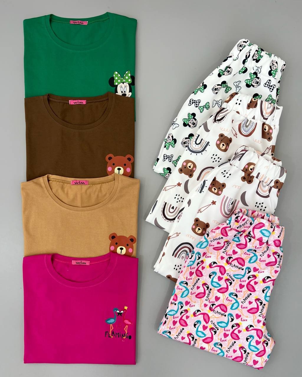 ست کراپ و شلوار کد 4796