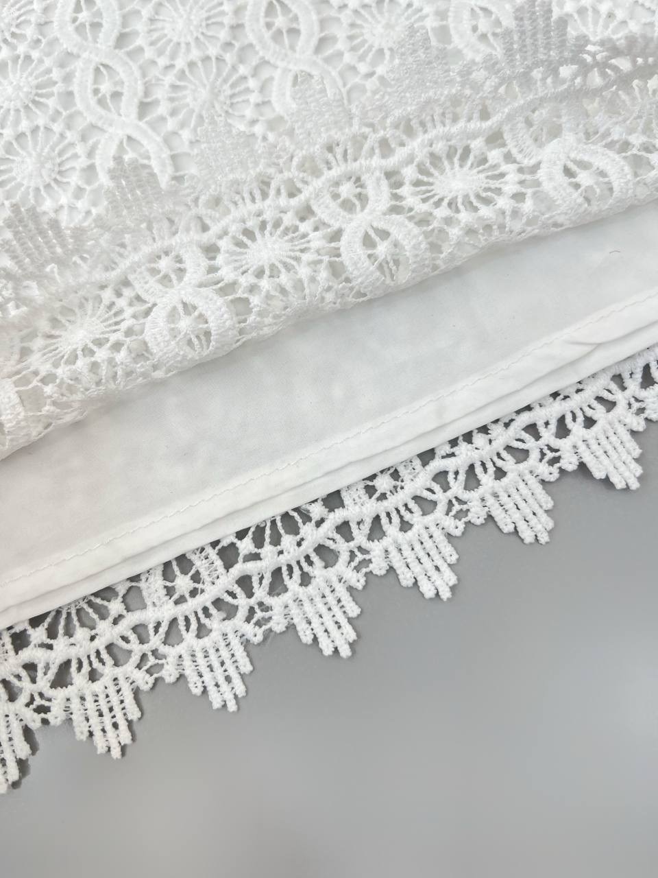 شومیز تمام دانتل استین پف کد 4797