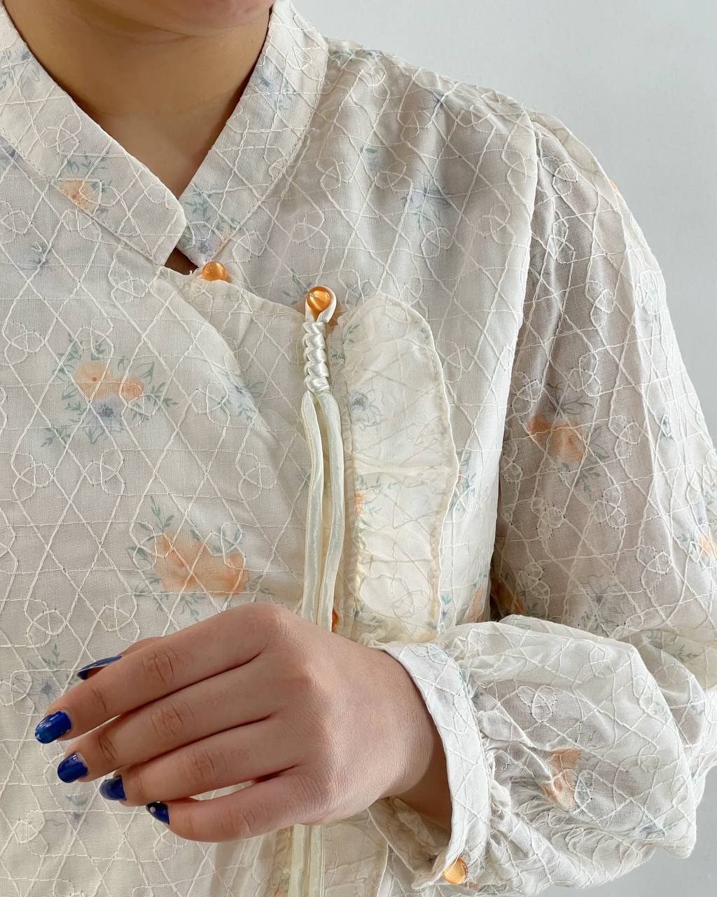 شومیز تمام کار شده کد 4800