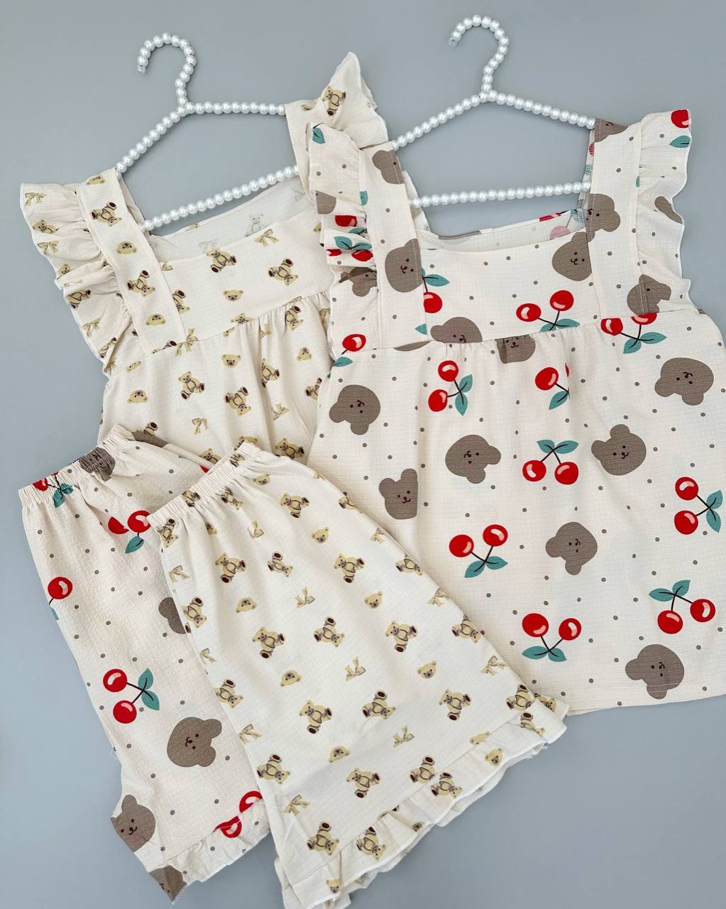 ست تاپ و شلوارک 4 طرح کد 4801