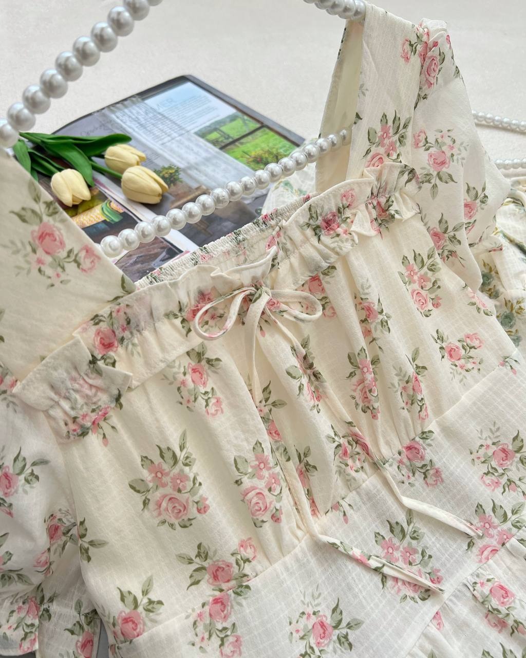 شومیز عروسکی دو رنگ کد 4809