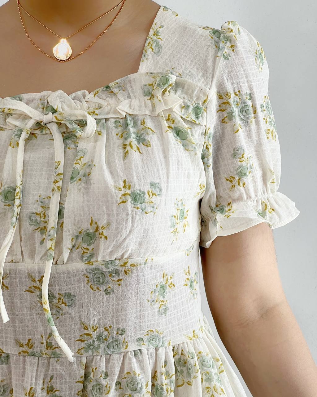 شومیز عروسکی دو رنگ کد 4809