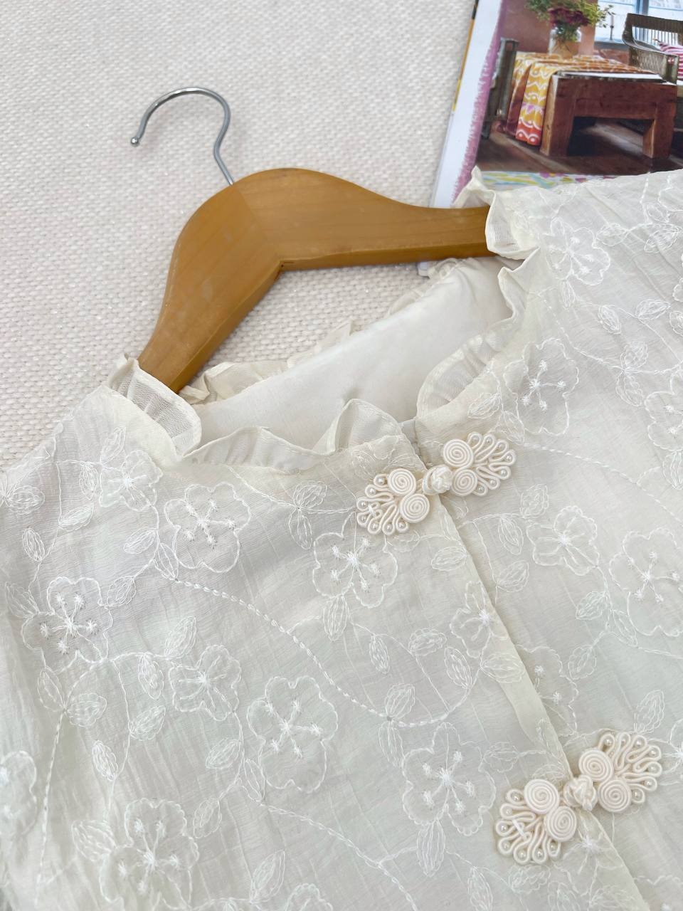 شومیز تمام کار شده کده 4812