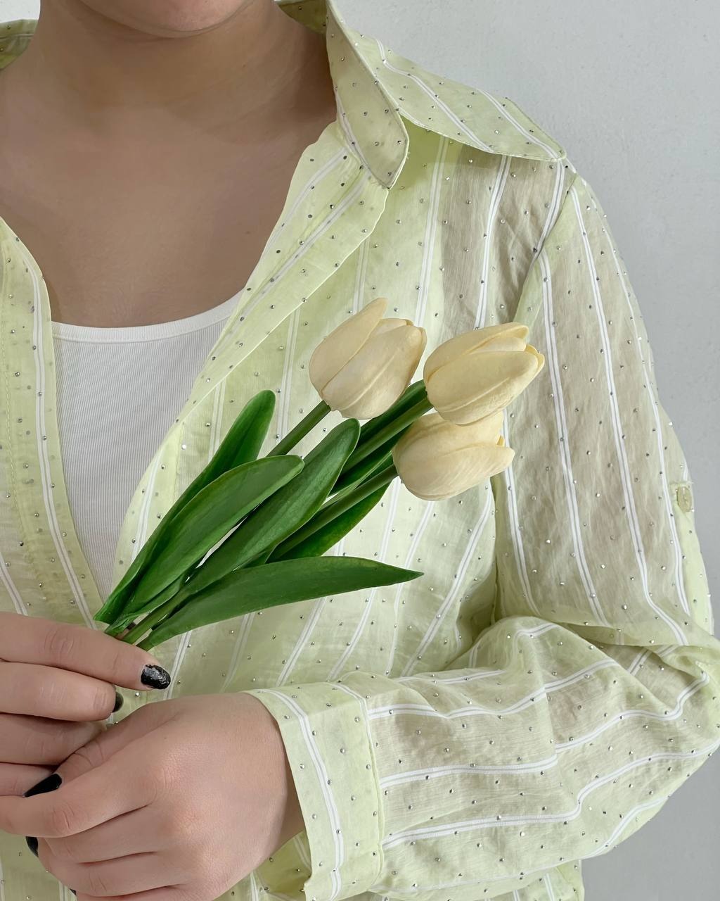 ست تاپ بهمراه شومیز کد 4817