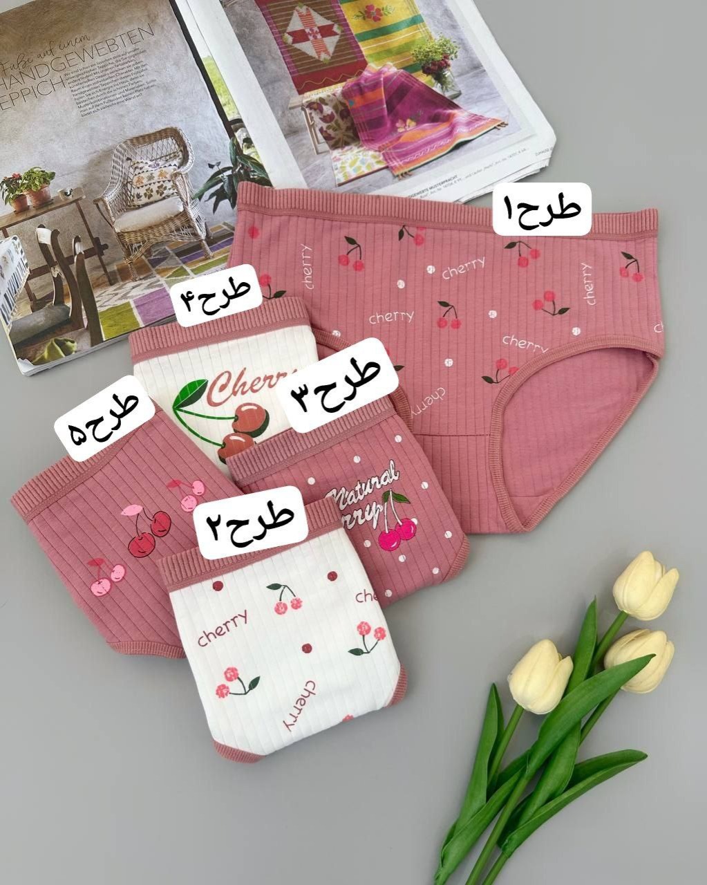 شورت عروسکی 5 طرح مدل 2 کد 4826