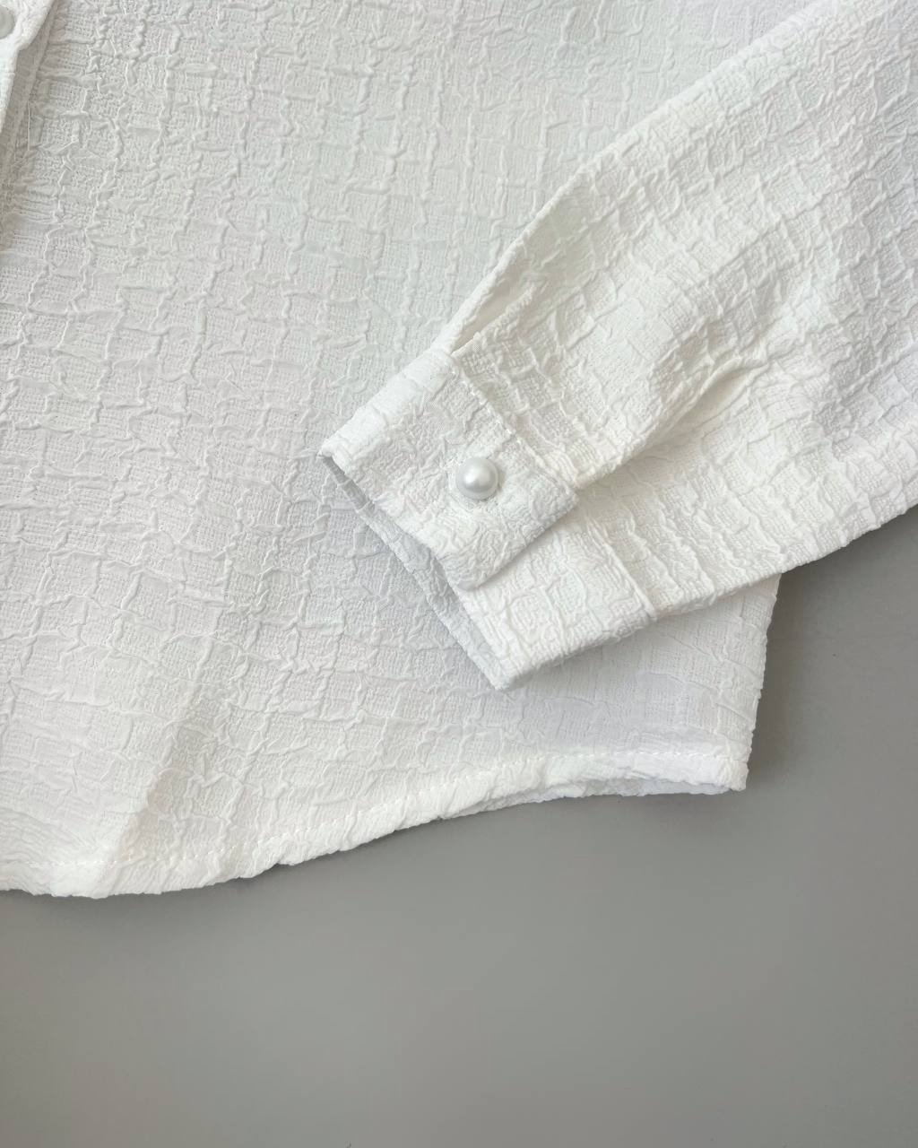 شومیز طرح برجسته گلدوزی کد 4830